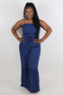 KEEP IT COMING JUMPSUIT - NAVY