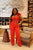 LADY IN RED TWO PIECE SET