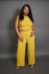 ALORA PANTS SET- YELLOW