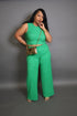 ALORA PANTS SET- GREEN