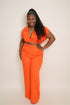 CAN'T COMPARE TWO PIECE SET - ORANGE