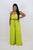 UNTOUCHABLE TWO PIECE SET- LIME GREEN