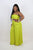 UNTOUCHABLE TWO PIECE SET- LIME GREEN