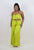 UNTOUCHABLE TWO PIECE SET- LIME GREEN