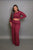 POPULAR DEMAND PANTS SET - BURGUNDY