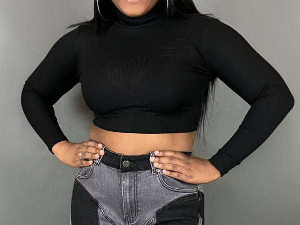 NEXT LEVEL BASIC TOP - BLACK